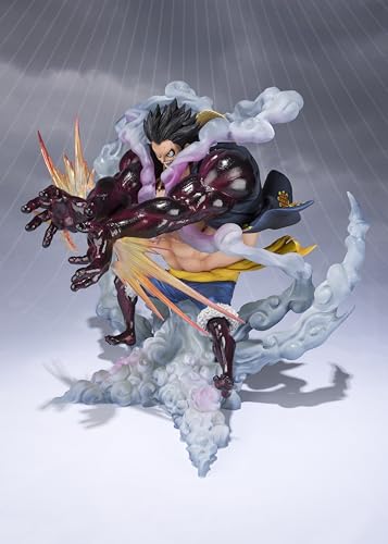 Image of TAMASHII NATIONS - One Piece - Monkey D. Luffy Gear 4 - Leo Bazooka- (Reissue) FiguartsZERO Collectible Figure