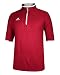 adidas Mens Team Sports 1/4 Zip Short sleeve