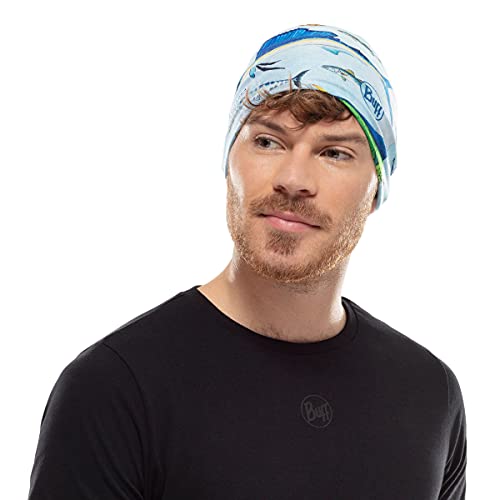 Image of BUFF CoolNet UV Neck Gaiter, UPF 50 Sun Protection, Breathable, Versatile, Quick Dry Face Mask, Fishing Designs, Adult Size