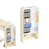 Maggiore capacità organizzativa: grazie ai suoi cinque ripiani, questa libreria a 5 livelli offre ampio spazio per contenere più libri, rendendolo un'opzione versatile e pratica per la tua casa.