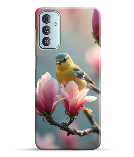 Image of Sparrow Birds Nature Printed Hard Back Case Cover Compatible for Samsung Galaxy F23 5G | Samsung M23 5G (Multicolor) - D1669