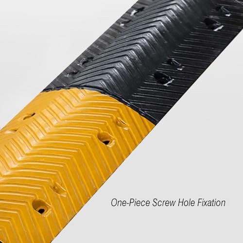 Ralentisseur en caoutchouc et rampe de protection de câbles modulaire Taille 1