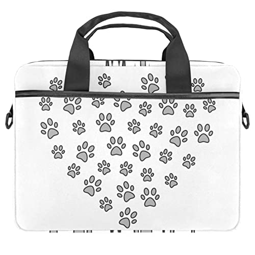 Sacoche ordinateur portable contre les rayures étui bandoulière gris 13-14.5