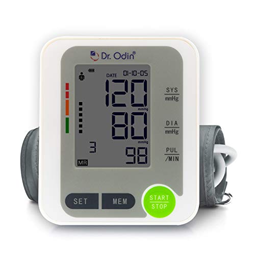 Dr. Odin BSX516 Automatic Blood Pressure Monitor, White