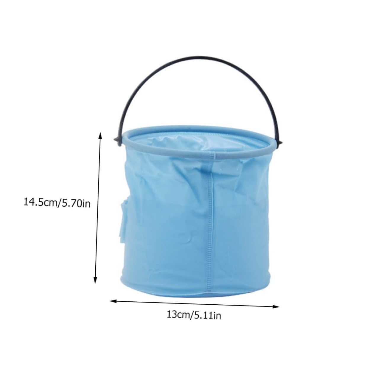 DOITOOL 4pcs Foldable Wash Pen Bucket Compact Painting Brush Rinse Container for Art Class Outdoor Use Durable Easy to Clean Store