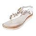 Hbeylia Bohemian Wedge Sandals for Women Wide Width Casual Platform Sandals Orthopedic Comfortable Walking Open Toe Jeweled Beaded Sandals Slip On Ankle Strap Dressy 2025 Summer Beach Shoes