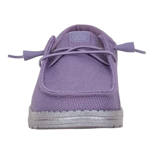 Image of Hey Dude Women Wendy Funk Mono Dark Lilac 9 Medium