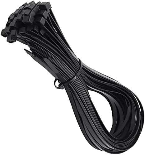 Long Heavy Duty Zip Ties 22 inch with 120 Pounds Tensile Strength Strong UV Resistant Big Cable Ties Environmentally friendly Industrial quality Black 50 pack