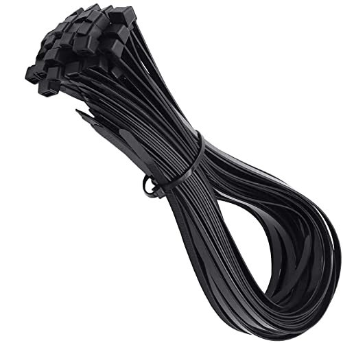 Long Heavy Duty Zip Ties 22 Inch With 120 Pounds Tensile Strength Strong Uv Resistant Big Cable Ties Environmentally Friendly Industrial Quality Black 50 Pack #TOP25