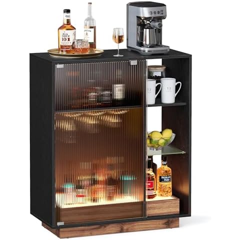 VASAGLE Buffet Bar à Vin BBK361B21 Cover