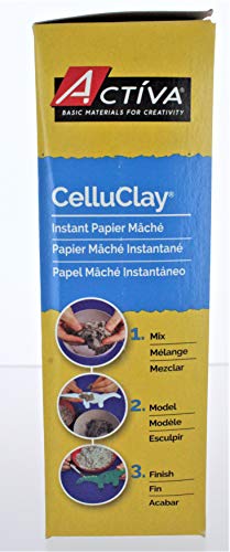 Activa Products Celluclay Instant Papier Mache (Original Gray) - 1 Pound #TOP1