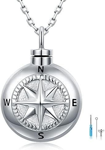 925-Sterling-Silver Compass Urn 