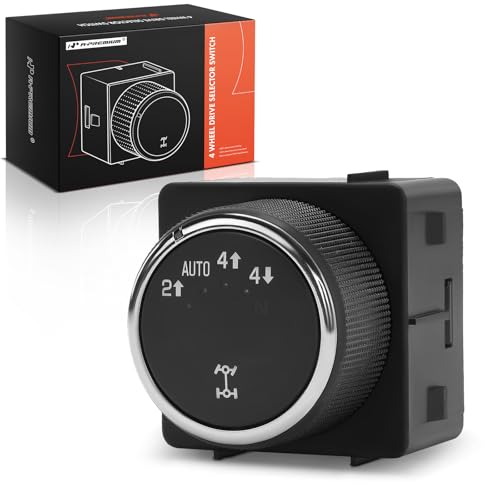 A-Premium 4x4 4WD Switch Transfer Case Selector Switch Fit for 2007 Chevy Silverado 1500,Suburban 1500 2500, Tahoe, Avalanche & GMC Sierra 1500, Yukon XL 1500 2500, Replaces 15284155 15778366