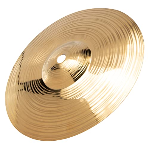 Kisangel Alloy Brass Drum Accessory: Replace Broken Cymbals Enhance Drum Skills Jazz Percussion Part