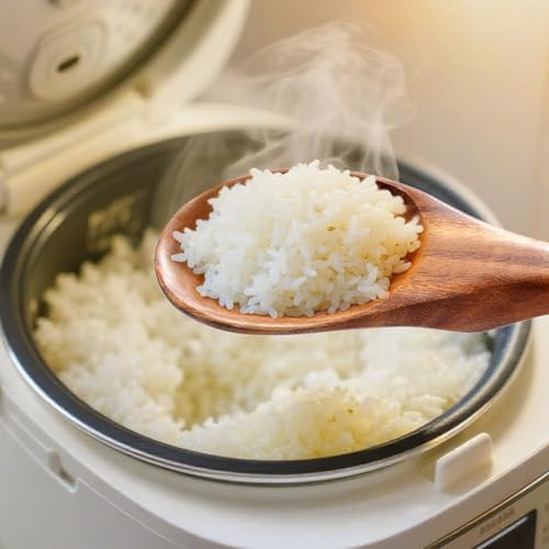 Multifunction Wooden Spatula Spoon Rice Scooper, Great for Cooking and Serving, Mixing, Scoop, and Scrape, Nonstick Cookwares, BPA-Free, Heat Resistant Teak Wood Spatula for Kitchen Use