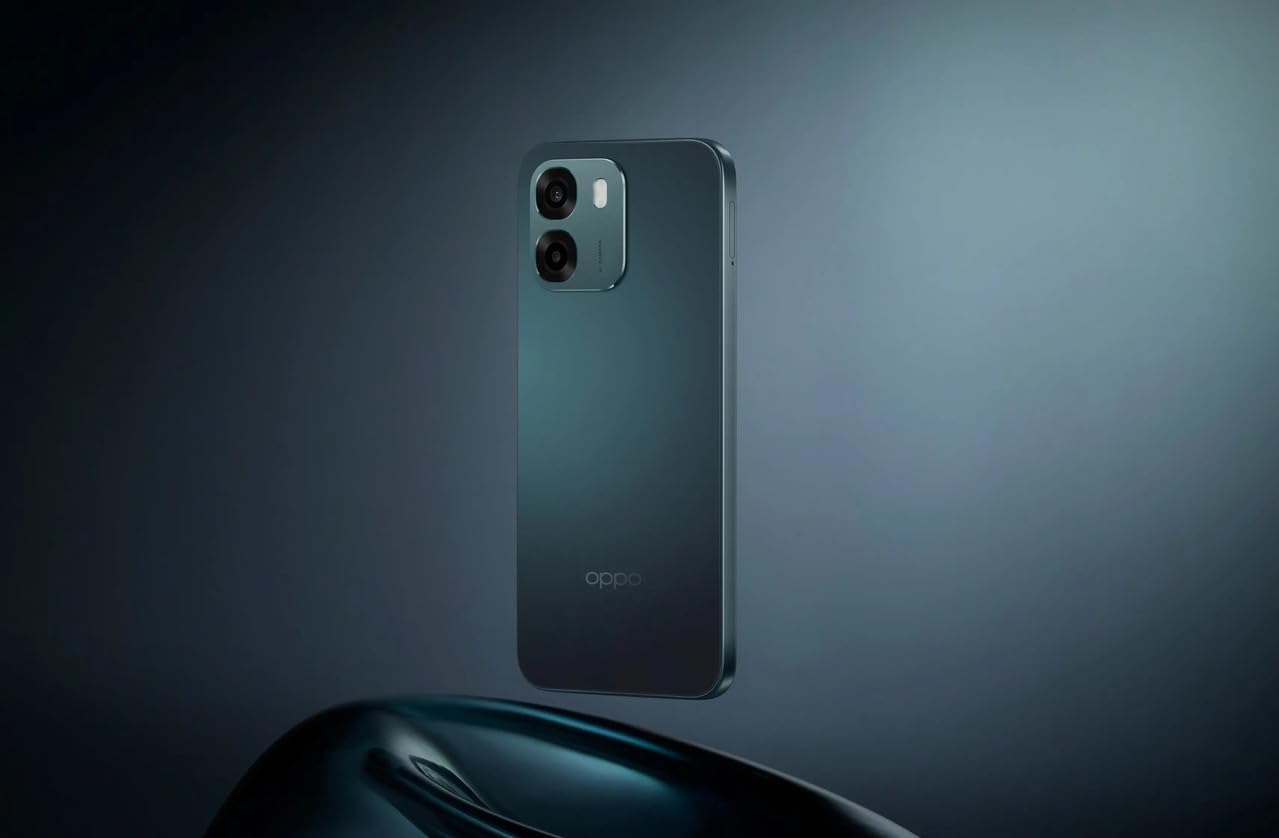 OPPO A6 4G Smartphone 256GB 8GB RAM Sapphire Blue, Dual SIM, 6.75 Inch HD+ LCD 120Hz Display, Snapdragon 685, 50MP Dual Camera, All Day Battery, ColorOS 15, Side Fingerprint | 256GB | 120Hz 2026