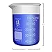 Karter Scientific 214T2, 3.3 Boro, Griffin Low Form, Glass Beaker Set - 4 Sizes - 10ml, 50ml, 100ml, 250ml