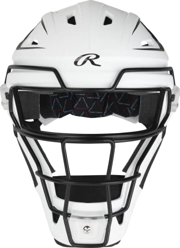 Rawlings | Velo Fastpitch Softball Catcher's Set | NOCSAE Certified | Intermediate Ages 12-15 | White/Black - image 2