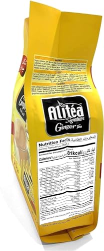 Image of Alitea Signature Ginger Premix Instant Tea 3 in 1, (30 Sachets x 20gms)- 600gms