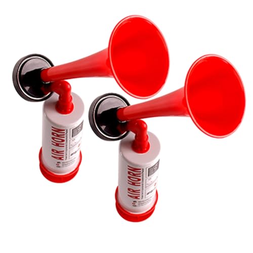 Klaxon à air comprimé portable à pompe manuelle grand volume sonore pour avertissement extérieur