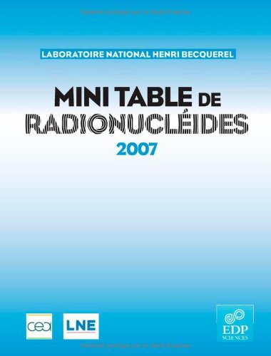 Télécharger Mini table de radionucléides livre En ligne