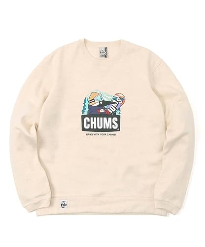 メンズトレーナー パーカー Snowboading Booby Crew Top H/Natural L