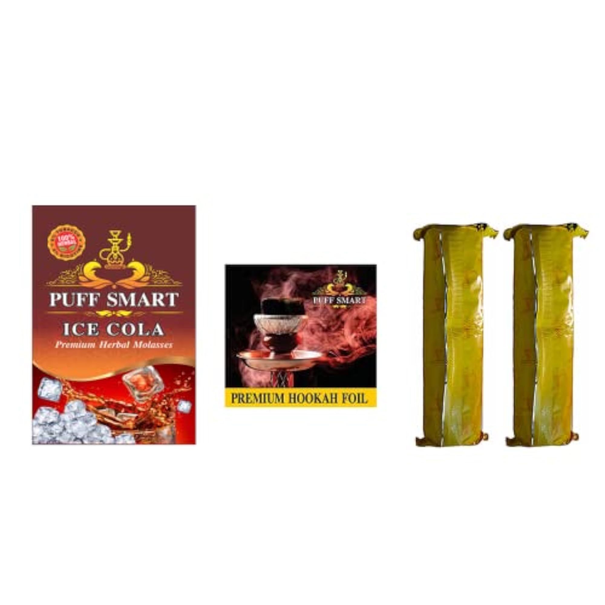 Premium Herbal Flavors Ice Cola Combo with Charcoal