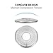 PATIKIL 304 Stainless Steel Flat Washers, 100 Pack M6x18mm Belleville Spring Disc Washer Conical Knurled Metric Gasket for Automotive Industrial Construction