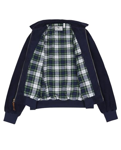 Image of ZENTHACE Men's Corduroy Jacket with Full Flannel Lined,Zip Up Casual Vintage Outerwear Coat,100% Cotton