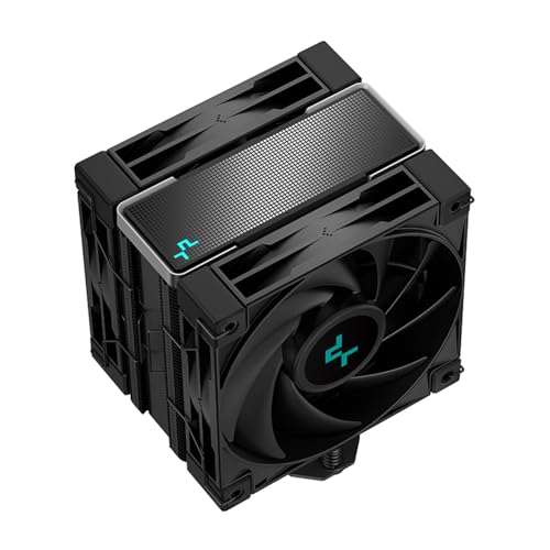 Image of Deepcool AK400 ZERO DARK PLUS CPU Air Cooler Support Intel LGA1700 /1200 /1151 /1150 /1155 and AMD AM5 /AM4 - R-AK400-BKNNMD-G-1