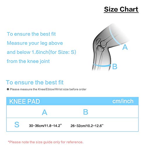 Kids Sports Protective Gear, Children Knee Pads Elbow Pads Wrist Guards Set for Skating Cycling Bike and Other Outdoor Sports (Pink) - Thumbnail 6