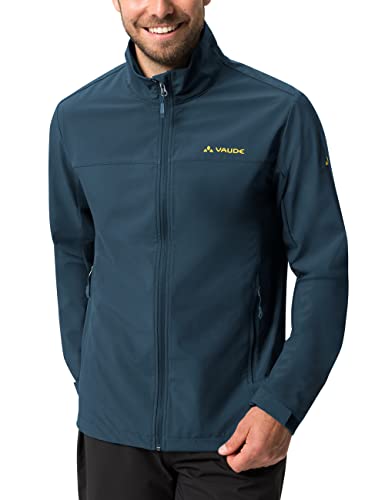 Foto von VAUDE Herren Mens Hurricane Jacket Iv, Dark Sea/yellow, M EU