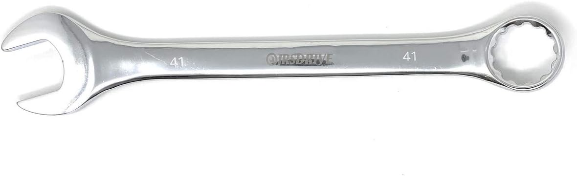 Jumbo Combination, Metric 41mm, CRV, 15° Offset, Mirror Finish