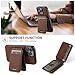 PASNEW Case for Samsung Galaxy S24 Ultra with Card Holder,[Compatible with Magsafe Wireless Charging] Wallet Leather Shockproof Protection Magnetic Shell for S24Ultra,6.8 inch,Brown