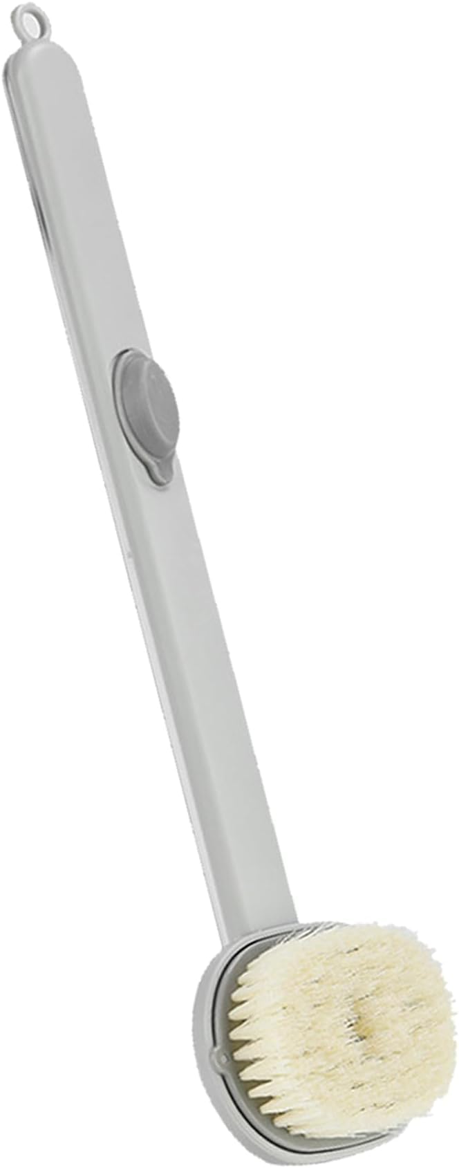 Back Scrubber for Shower with Soap Dispenser,2024 One Touch Foam Bath Shower Brush,Removable Back Shower Massage Cleaning Brush