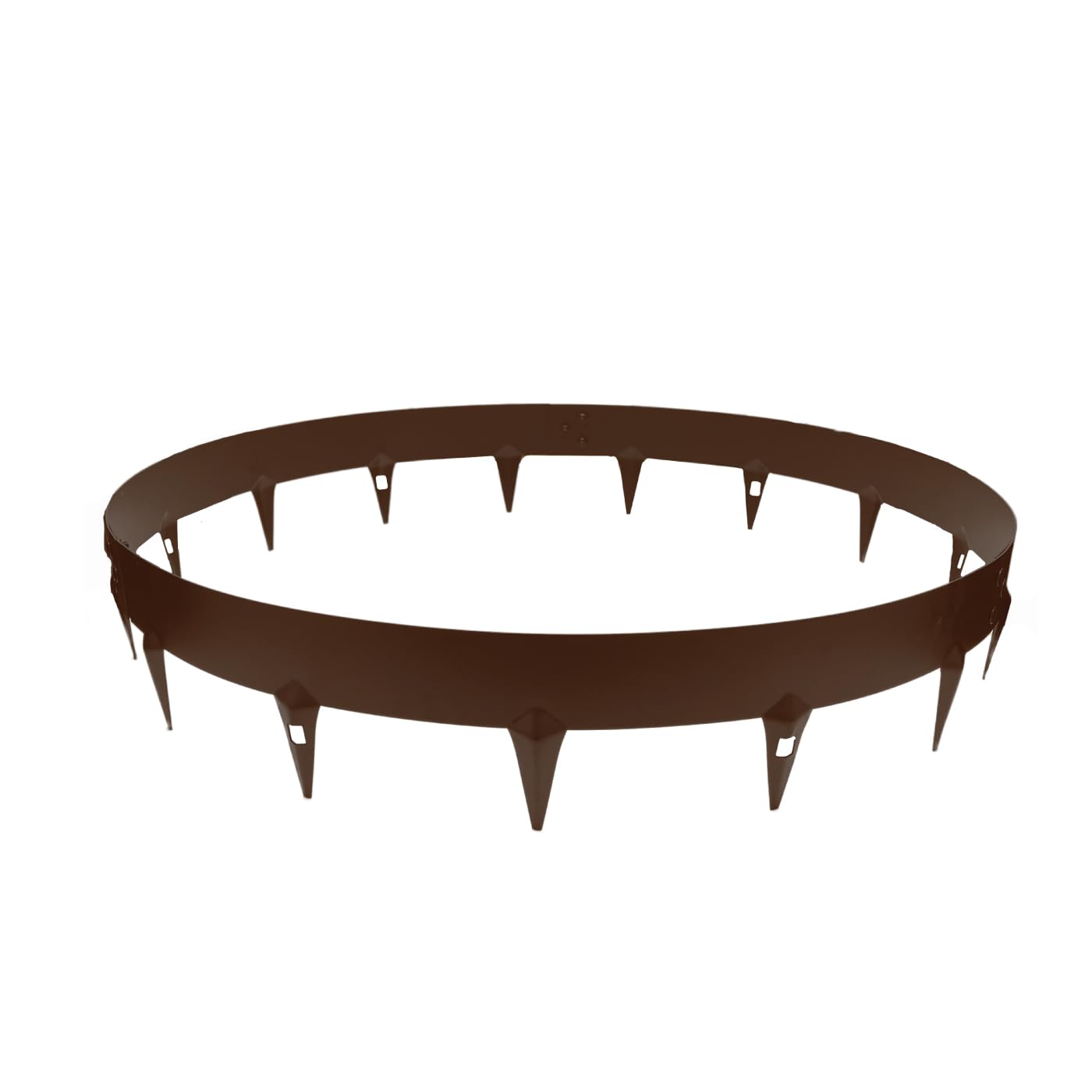 CORE EDGE Tree Ring - Flexible Decorative Steel Garden Border Edging for Bushes, Shrubs and Trees (900mm, Brown) โ image 1