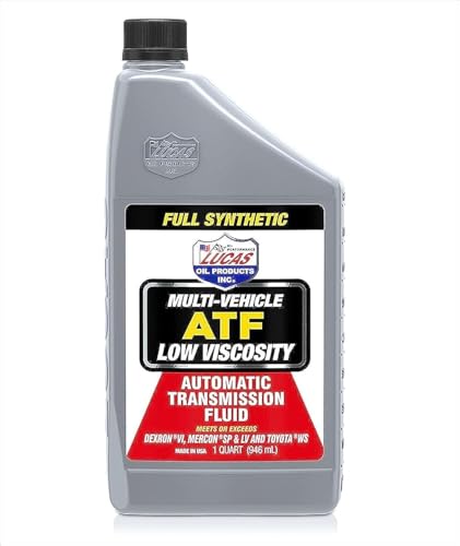 Lucas Oil 11255 Low Viscosity Synthetic Multi-Vehicle Automatic Transmission Fluid - 1 Quart