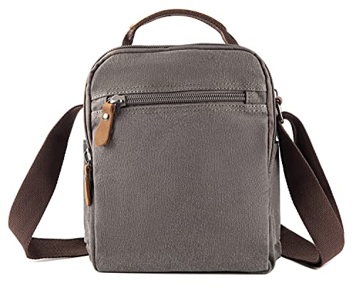 Sechunk Small Canvas Shoulder Bags Messenger Bag Travel Bag Business Bag Working Bag For Men Women3