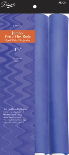 Diane 1.25" Twist-Flex Rods - Jumbo Blue 3-Count (Pack of 2)