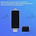 USB Wi Fi Adapter, Dual Band Cordless Network Adapter with USB 3.0 Interface, Support AP Mode, Wi Fi Sharing with Other Devices, for XP, Win7, 8,
