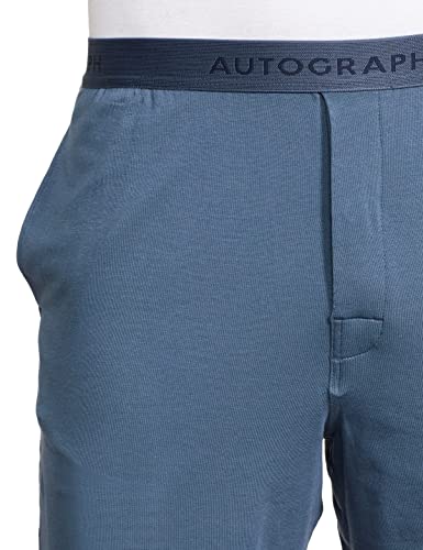 Image of Marks & Spencer Men's Cotton Solid Pajama Set