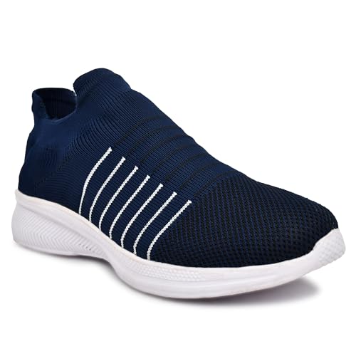 Image of STAPER Running Shoes for Men | Walking & Gym Shoes with Max Cushion Technology | Sneakers Slip On Moccasin Socks Shoes for Men