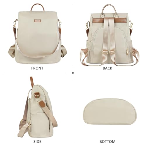 Image of Fmeida Backpack Purse for Women, Anti Theft Travel Backpack, Convertible Fashion Daypack, Lightweight Casual Shoulder Bag for Daily, Outdoor, Shopping