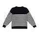 Petit Bateau Jungen A0CJ1 Baby Pullover, Blau/Weiß, 6 Jahre