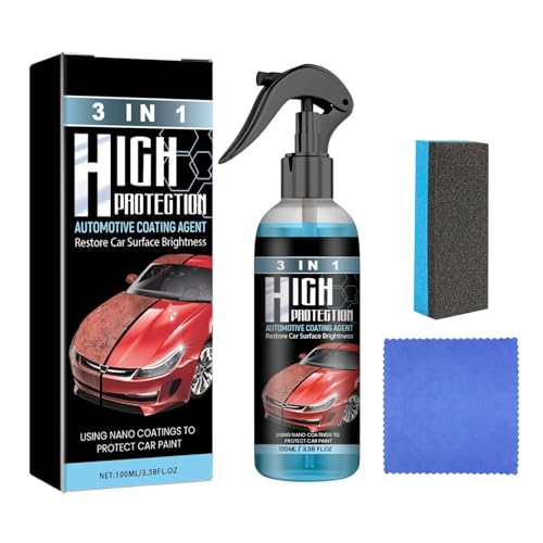 Agente de Recubrimiento Automotriz 3 en 1 Protección Alta 100 ml