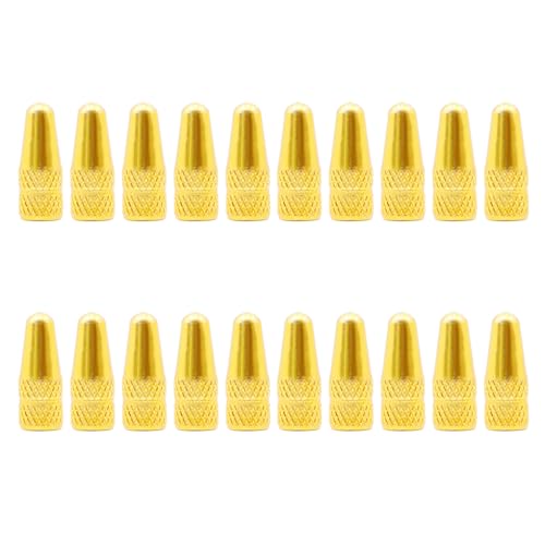 20 パック耐腐食性バルブキャップ耐久性自転車漏れ防止強化タイヤ保護耐腐食性自転車