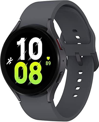 Samsung Galaxy Watch 5 (44mm, WiFi + 4G LTE) 1.4" Super AMOLED Smartwatch GPS Bluetooth w/ Advanced Sleep Coaching, Bioactive Sensor, Water Resistant R915U (Generic Charger, Graphite) (Renewed) - Image 4