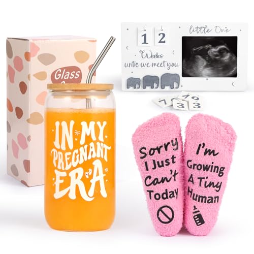 ddnzhe Sonogram Picture Frame, Ultrasound Photo Frame with Baby Countdown Weeks, Expecting Parents to be Pregnancy Gift Congratulations Pregnancy Must Have Accessories