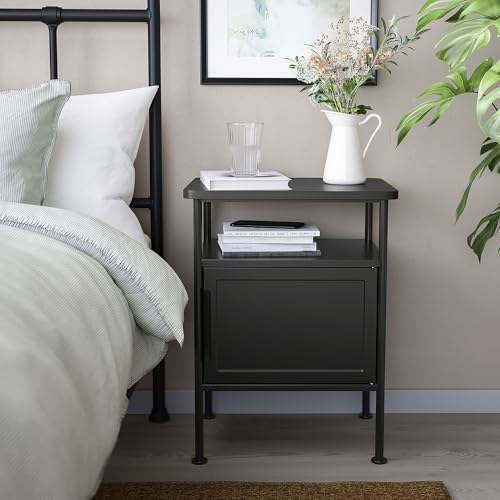 Table de chevet GRÅFJÄLLET anthracite au design minimaliste - 5