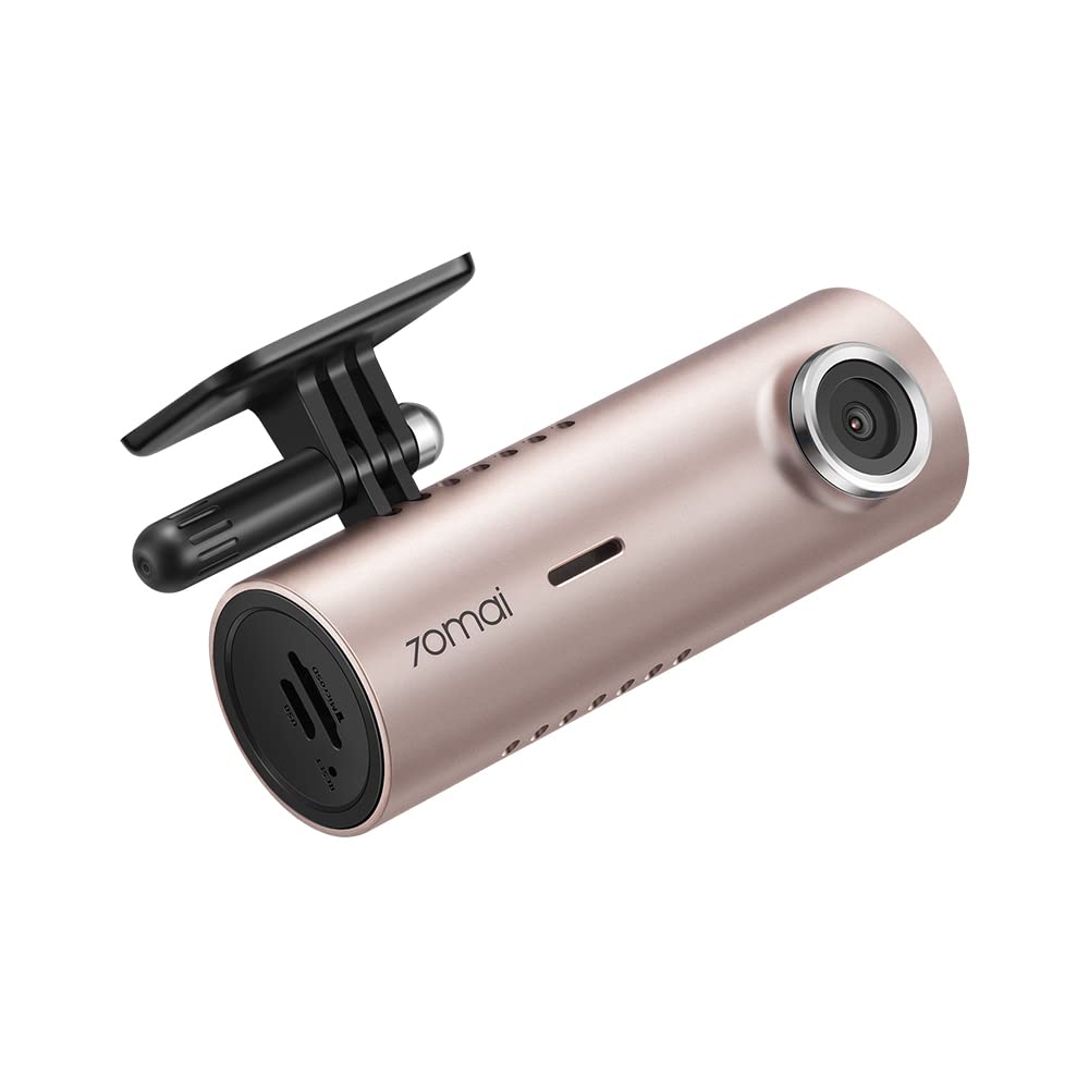 Kamera samochodowa wideorejestrator 70mai M300 1296p 140° język PL ROSE GOLD